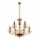 Подвесная люстра iLamp Mercury P9448-6 Gold - фото №3