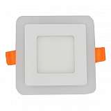 Встраиваемый светодиодный светильник Elvan VLS-304-SQ-3/2W-NH/WW-Wh