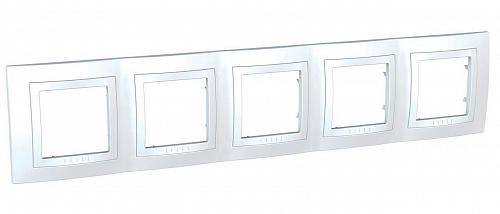 Рамка 5-постовая Schneider Electric Unica MGU2.010.18