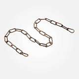 Цепь Eurosvet 1 м античная бронза 10303