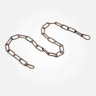 Крепления для освещения бронзового цвета