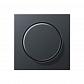 Накладка для поворотного диммера Jung антрацит A1540BFANM - фото №1