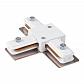 Коннектор Т-образный Elektrostandard TRC-1-1-T-WH a039502 - фото №1