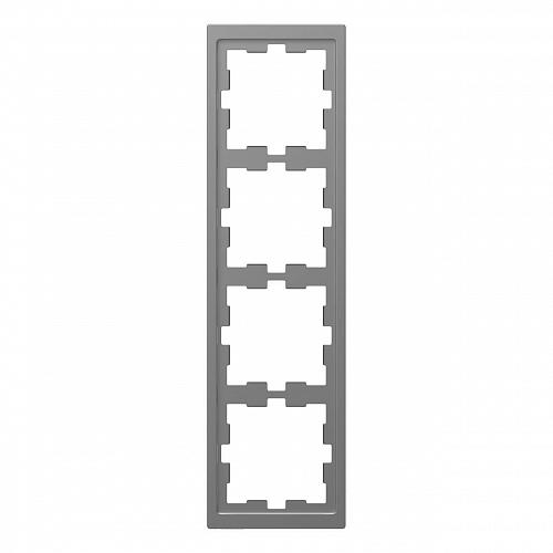 Рамка 4-постовая Schneider Electric Merten D-Life MTN4040-6536