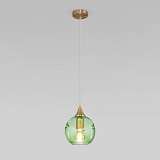 Подвесной светильник Eurosvet Lotus 50221/1 зеленый