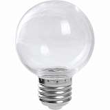 Лампа светодиодная Feron E27 3W 6400K прозрачный LB-371 38122