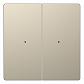 Клавиша двойная Schneider Electric Merten D-Life MTN5220-6033 - фото №1