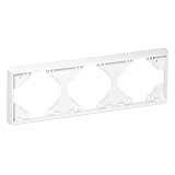 Рамка 3-модульная Efapel Apolo 5000 Mate белый матовый 50931 TBM