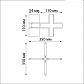 Коннектор X-образный Novotech Shino Flum 135127 - фото №2