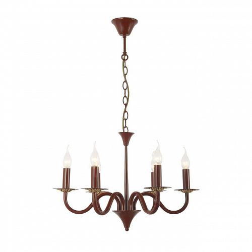 Подвесная люстра Arti Lampadari Pontone E 1.1.6 Red