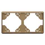 Рамка 2-модульная Efapel Apolo 5000 Metalizada шампань 50921 TCH