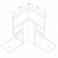Коннектор L-образный Elektrostandard Slim Magnetic 85090/00 a057205 - фото №2