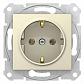 Розетка Schneider Electric Sedna с з/к без шторок 16A 250V SDN3001847 - фото №1