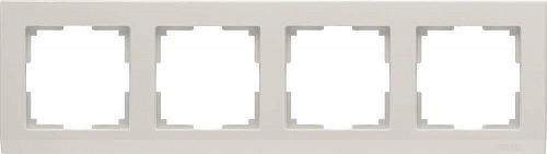 Рамка Werkel Stark на 4 поста слоновая кость WL04-Frame-04-ivory 4690389046537