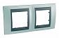 Рамка 2-постовая Schneider Electric Unica Top MGU66.004.294 - фото №1