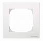 Рамка 1-постовая базовая ABB Sky альпийский белый 2CLA857110A1101 - фото №1
