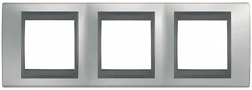 Рамка 3-постовая Schneider Electric Unica Top MGU66.006.238