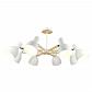 Потолочная люстра IMEX MD.4748-8-S WH+CH - фото №1