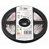 Светодиодная лента ЭРА 7,2W/m 30LED/m 5050SMD RGB 5M LS5050-7,2-30-12-RGB-IP20-1 year-5m Б0035602
