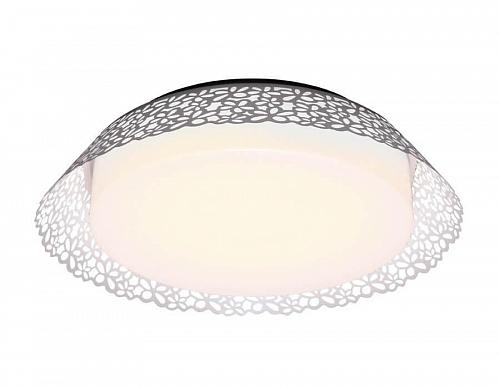 Потолочный светодиодный светильник Ambrella light Orbital Design F119 WH 72W D520