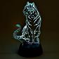 Светодиодная фигура Uniel ULI-M507 RGB/3AA Tiger/Black UL-00008402 - фото №4