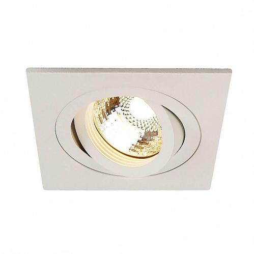 Встраиваемый светильник SLV New Tria 1 GU10 PLT 111721