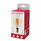 Лампа светодиодная филаментная Thomson E14 7W 2400K шар прозрачная TH-B2122 - фото №2