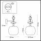 Бра Odeon Light Bizet 4855/1WB - фото №2