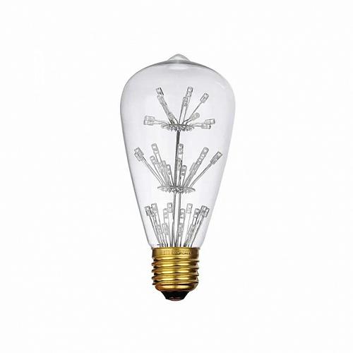 Лампа светодиодная филаментная Loft IT E27 3W прозрачная ST64-47LED