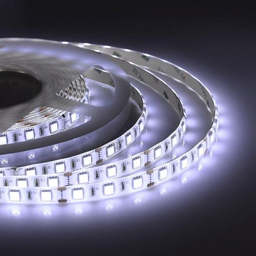 Светодиодная влагозащищенная лента OGM 14,4W/m 60LED/m 5050SMD холодный белый 5M LSE-157