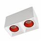 Накладной светильник Denkirs DK3085-WH+RD - фото №1
