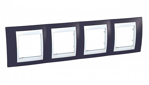 Рамка 4-постовая Schneider Electric Unica Хамелеон MGU6.008.872