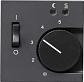 Лицевая панель Gira System 55 термостата теплого пола антрацит 149428 - фото №1