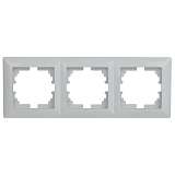 Рамка 3-постовая ЭРА Intro Solo белый 4-503-01 Б0043417