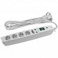Сетевой фильтр ЭРА SFU-5es-2m-W C0043327 - фото №1