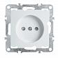 Розетка Feron Stekker Эрна б/з 10A 250V с защитной шторкой белый PST10-9109-01 39316 - фото №1
