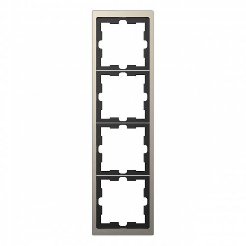 Рамка 4-постовая Schneider Electric Merten D-Life MTN4040-6550