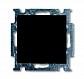 Лицевая панель ABB Basic55 вывода кабеля chateau-черный 2CKA001710A3936 - фото №1