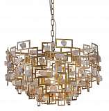 Подвесная люстра Crystal Lux Diego SP9 D600 Gold
