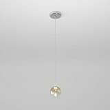 Подвесной светодиодный светильник Eurosvet Wonder 50234/1 Led янтарный
