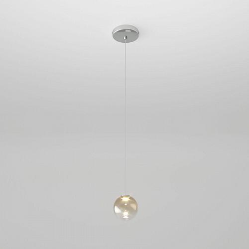 Подвесной светодиодный светильник Eurosvet Wonder 50234/1 Led янтарный