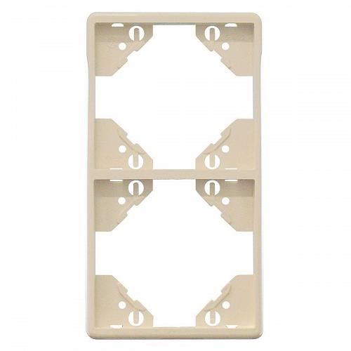 Рамка 2-постовая Efapel Apolo 5000 Standard бежевый 50922 TMF