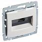Розетка компьютерная RJ45 Legrand Valena STP 10 GIGA белая 770072 - фото №1