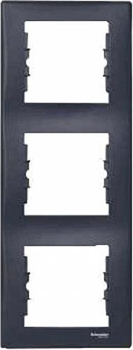 Рамка 3-постовая вертикальная Schneider Electric Sedna SDN5801370