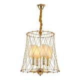 Подвесная люстра Lumina Deco Berton LDP 8013-4 F.GD