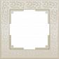Рамка Werkel Flock на 1 пост слоновая кость WL05-Frame-01-ivory 4690389046902 - фото №1
