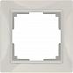 Рамка Werkel Snabb Basic на 1 пост слоновая кость WL03-Frame-01 4690389098703 - фото №1