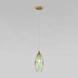 Подвесной светильник Eurosvet Lotus 50222/1 зеленый