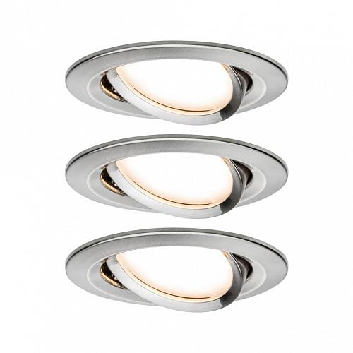 Встраиваемый светодиодный светильник Paulmann Nova Coin Led 93447