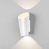 Уличный настенный светодиодный светильник Elektrostandard Tronc 1539 Techno Led белый a053447